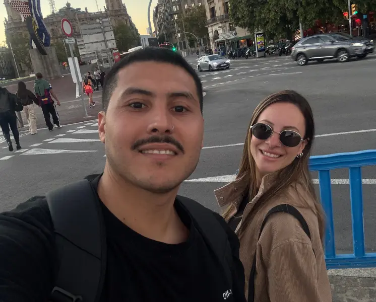 Júlia e Luis — criadores do Orbit Guides